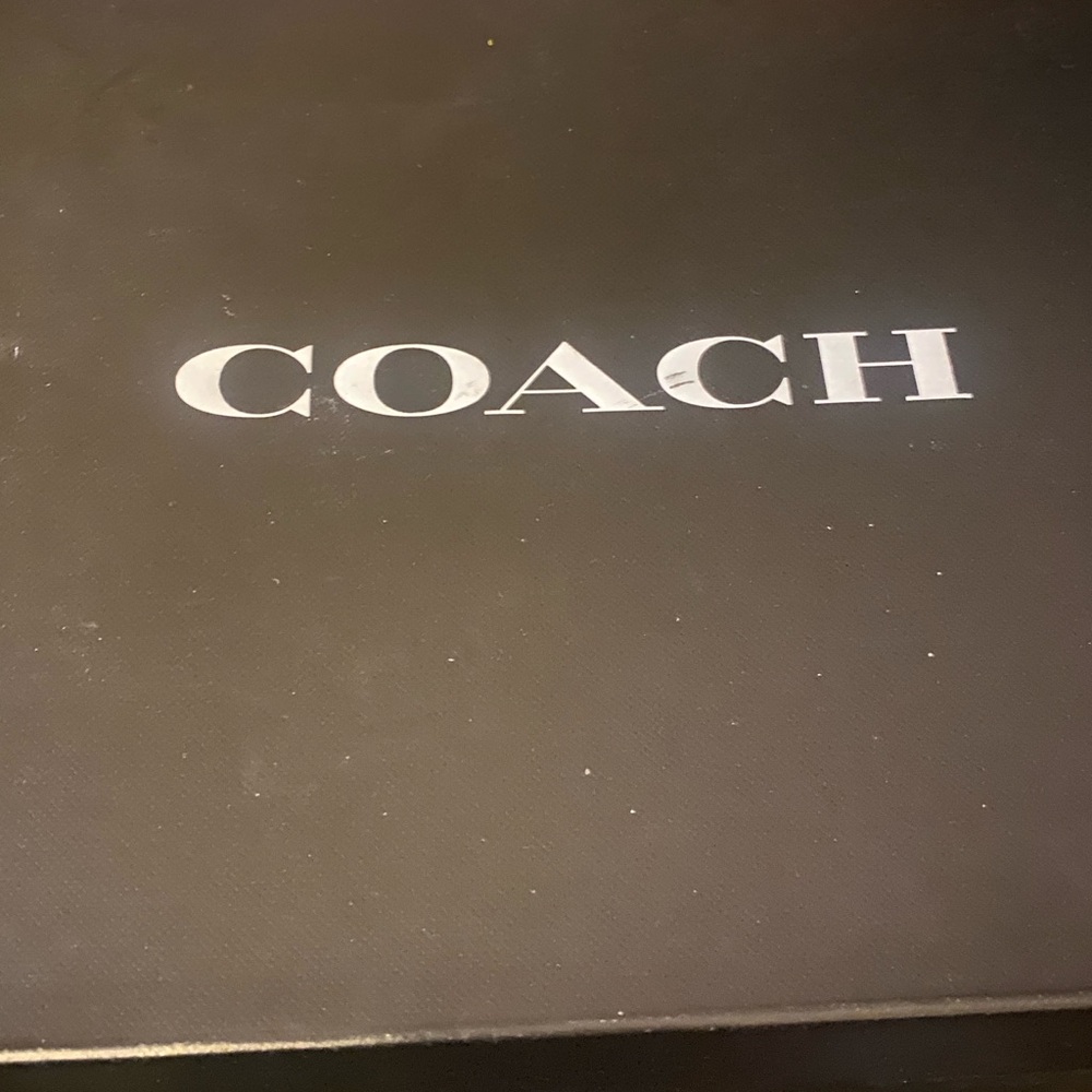 Coach Black Ankle Booties with side buckle and Suede Finish - Picture 11 of 12